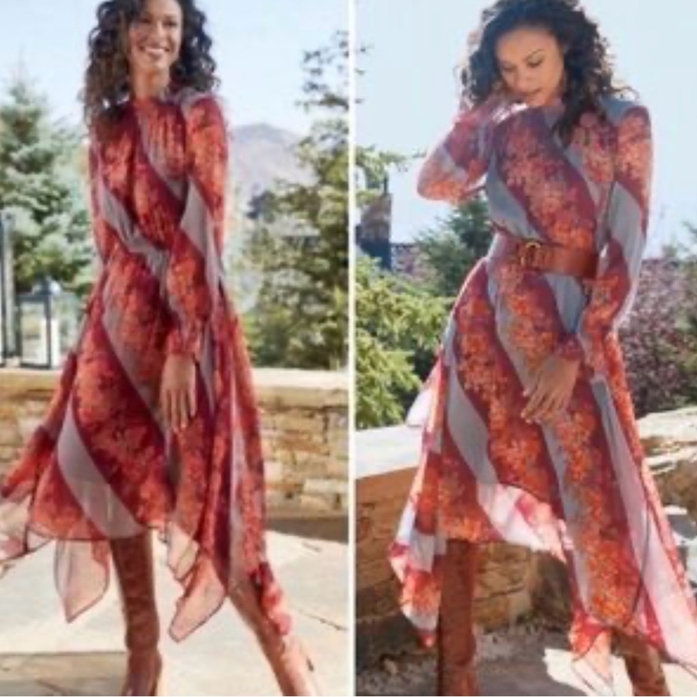 Floral maxi Dress large soft surroundings